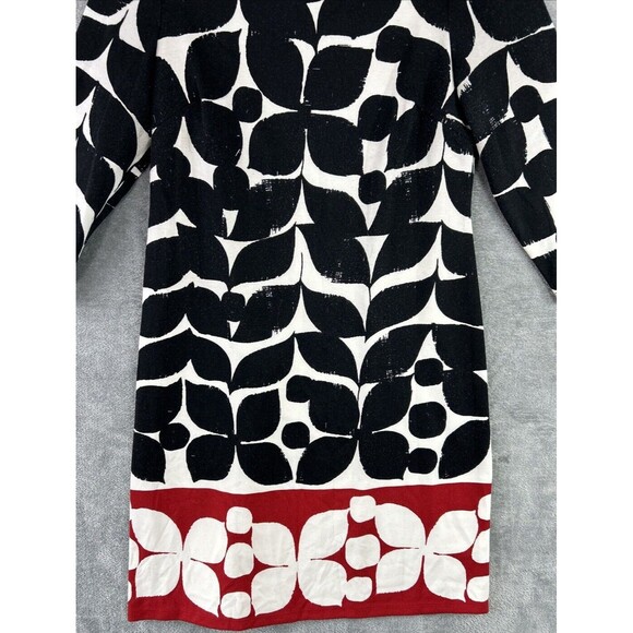 London Style Collection Women’s Small Dress Geometric Floral Pattern y2k Preppy - Picture 3 of 9